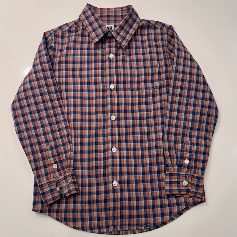 Boys Janie & Jack Button Down, Size 5